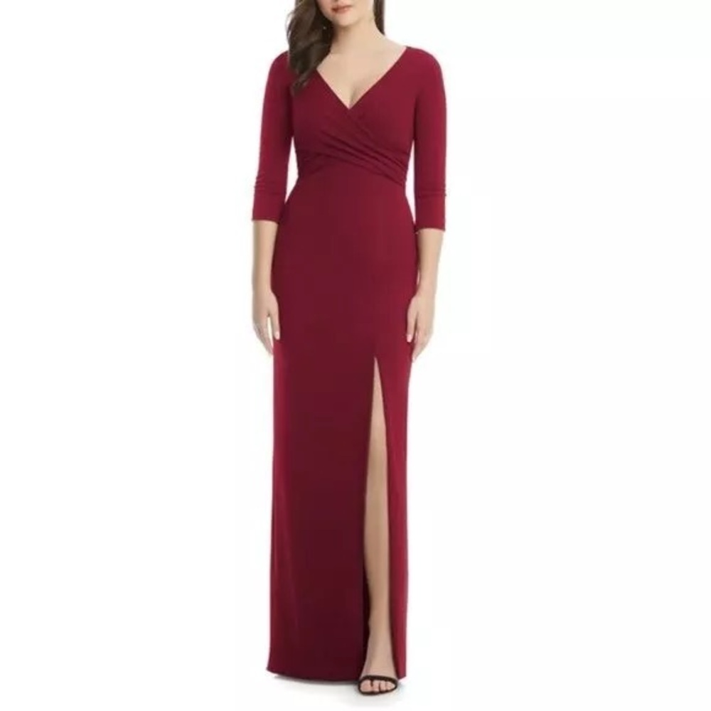 NWT after six wrap dress split